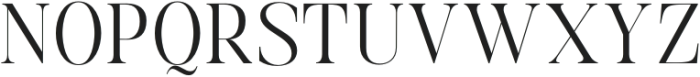 Aurestine Serif Extra Light otf (200) Font UPPERCASE
