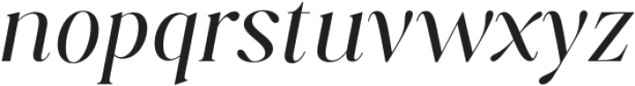 Aurestine Serif Light Italic otf (300) Font LOWERCASE
