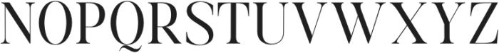 Aurestine Serif Light otf (300) Font UPPERCASE