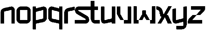 Aurex Regular otf (400) Font LOWERCASE