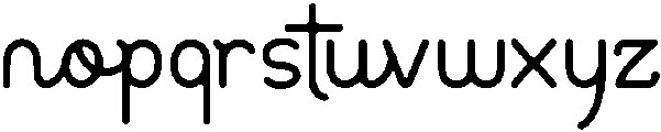 Aurika Regular otf (400) Font LOWERCASE