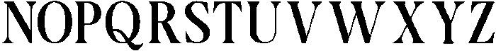 Aurine Regular otf (400) Font UPPERCASE