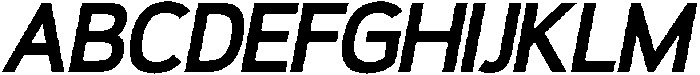 Aurisma-BoldItalic otf (700) Font UPPERCASE