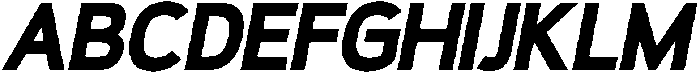 Aurisma Extra Bold Italic otf (700) Font UPPERCASE