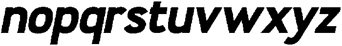 Aurisma Extra Bold Italic otf (700) Font LOWERCASE