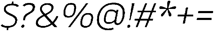 Aurisma Extra Light Italic otf (200) Font OTHER CHARS
