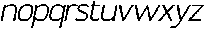 Aurisma Extra Light Italic otf (200) Font LOWERCASE
