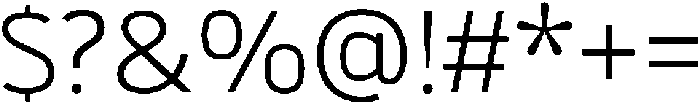 Aurisma Extra Light otf (200) Font OTHER CHARS