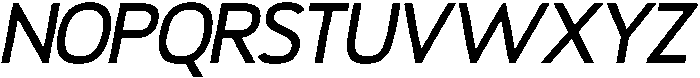 Aurisma Medium Italic otf (500) Font UPPERCASE