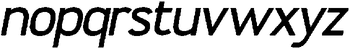 Aurisma Medium Italic otf (500) Font LOWERCASE