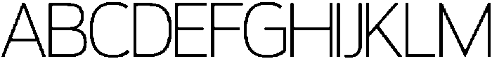 Aurisma Thin otf (100) Font UPPERCASE