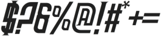 Aurix Italic Regular otf (400) Font OTHER CHARS