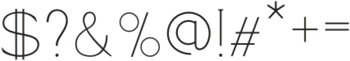 Aurlen-Regular otf (400) Font OTHER CHARS