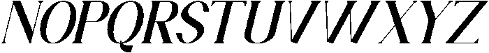 Auronix Italic otf (400) Font UPPERCASE