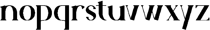 Auronix otf (400) Font LOWERCASE