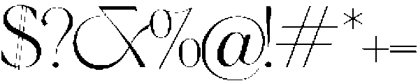 Aurora Borealis Regular otf (400) Font OTHER CHARS