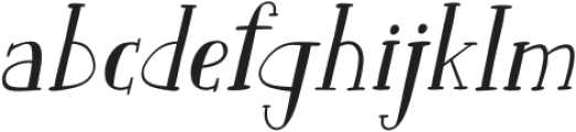 Aurora Lane Italic ttf (400) FONT