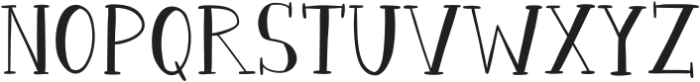 Aurora Lane Regular ttf (400) Font UPPERCASE