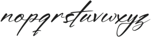 Aurora Magnollia Script Italic otf (400) Font LOWERCASE
