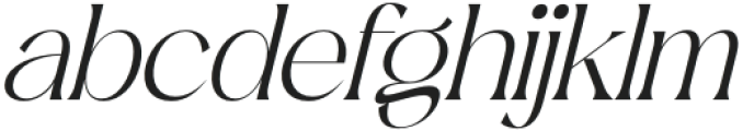 Aurora Magnollia Serif Italic otf (400) Font LOWERCASE