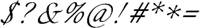 Aurora Muse Script otf (400) Font OTHER CHARS