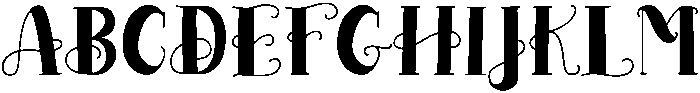 Aurora Regular otf (400) Font UPPERCASE