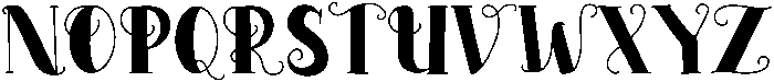 Aurora Regular otf (400) Font UPPERCASE
