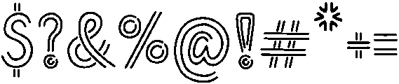 Aurora Regular otf (400) Font OTHER CHARS