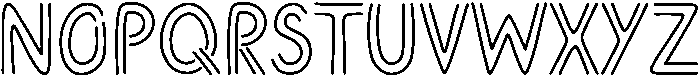 Aurora Regular otf (400) Font UPPERCASE