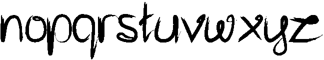 Aurora Regular otf (400) Font LOWERCASE