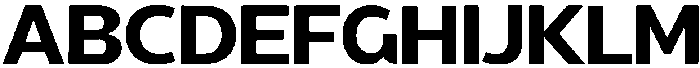 Aurora Sans Bold otf (700) Font UPPERCASE