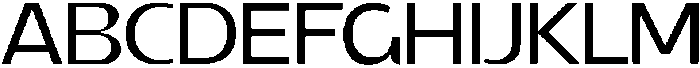 Aurora Sans Light otf (300) Font UPPERCASE