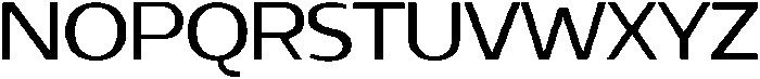 Aurora Sans Light otf (300) Font UPPERCASE