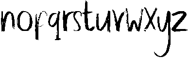 Aurora Smile otf (400) Font LOWERCASE