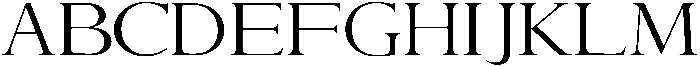 Aurora otf (400) Font UPPERCASE