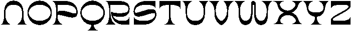 Aurora otf (400) Font UPPERCASE