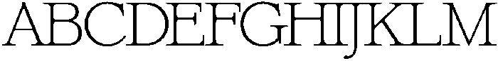 AuroraMuse Display Serif otf (400) Font UPPERCASE