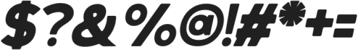 Auroxa Italic otf (400) Font OTHER CHARS