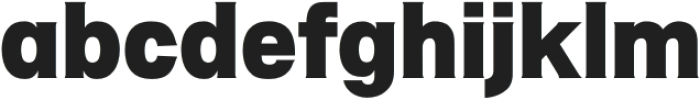 Ausgen Black otf (900) Font LOWERCASE