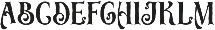 Auskane Rough otf (400) Font UPPERCASE