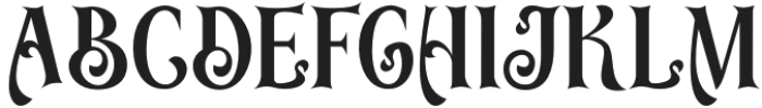 Auskane otf (400) Font UPPERCASE