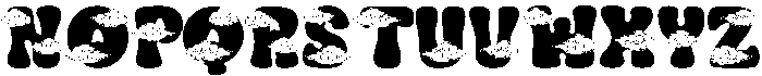 Auspice Cloud Regular otf (400) Font LOWERCASE