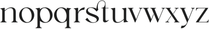 Austen Bold otf (700) Font LOWERCASE