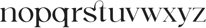 Austen Extra Bold otf (700) Font LOWERCASE