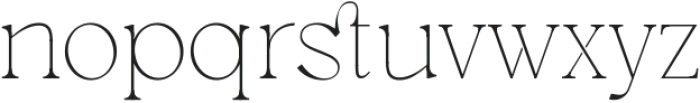 Austen Regular ttf (400) Font LOWERCASE