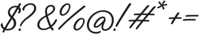 Austen Script Normal otf (400) Font OTHER CHARS