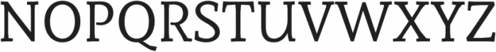 Auster otf (400) Font UPPERCASE