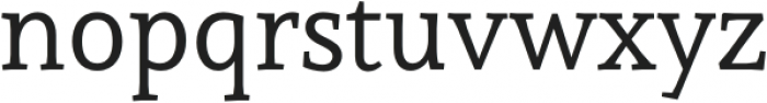 Auster otf (400) Font LOWERCASE
