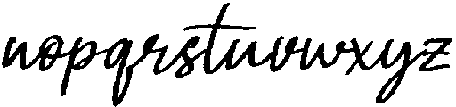 Austin Lilly otf (400) Font LOWERCASE
