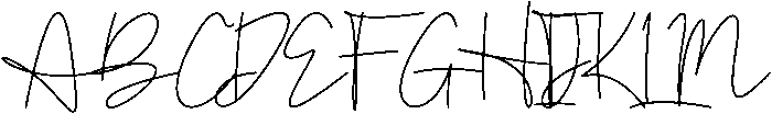 Austin Pen otf (400) Font UPPERCASE